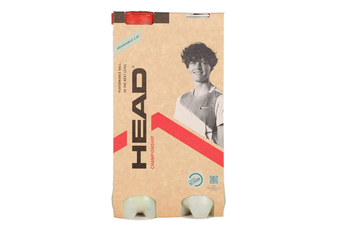 Head Tennisball Championship Bi Pack - 8 Tennisbälle - Innendruckball - (2x 4er Dose) Bild 2
