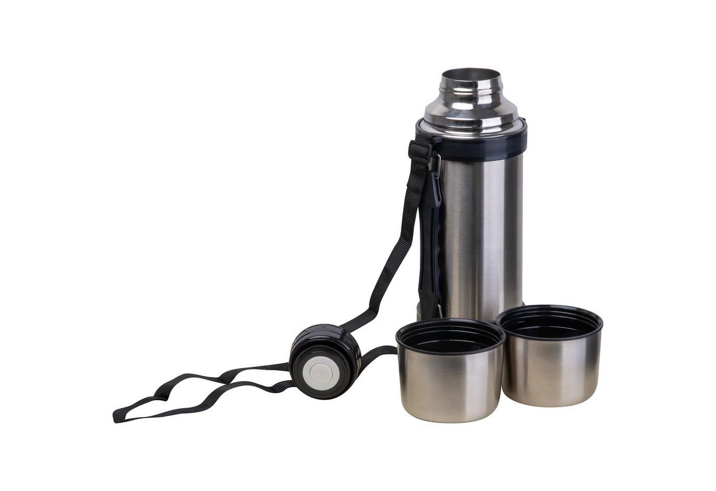 Macma Trinkflasche Vakuum Trinkflasche / aus Edelstahl / mit 2 Bechern und Tragegurt / 10 Bild 5