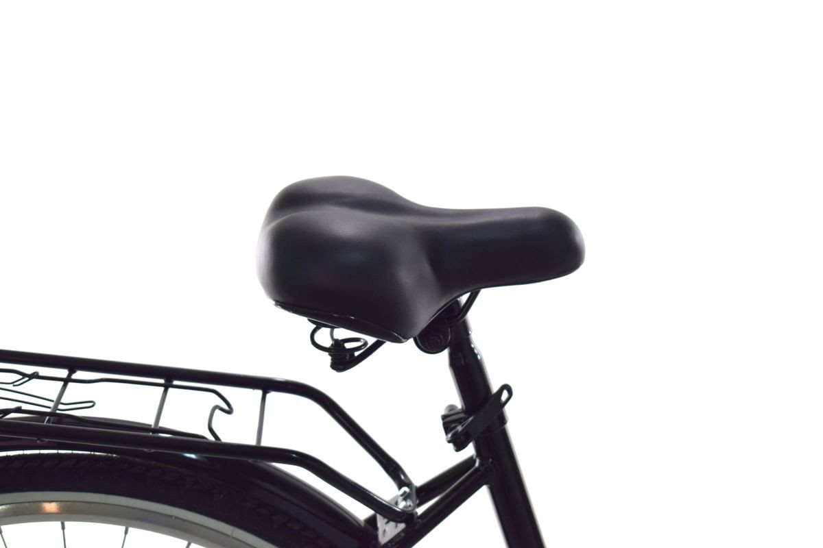 T&Y Trade Cityrad 28 Zoll Damen Mädchen City Fahrrad Bike Rad Cityrad Reflex Schwarz 1 G, 1 Gang, Rücktritt, Gepäckträger, Licht, Seitenständer, Korb Bild 5