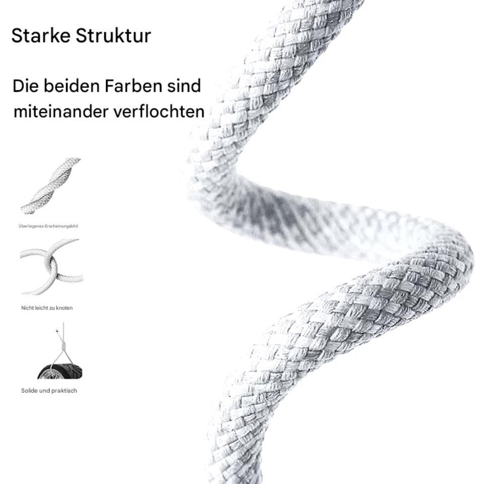 Wrischan 1M USB Typ-C zu Typ-C Schnellladekabel PD 60W USB-Kabel, 60W Schnellladekabel mit 1 Meter Länge. Bild 2