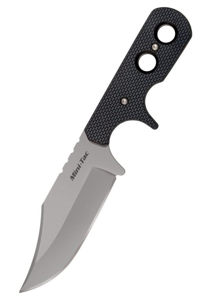 Cold Steel Universalmesser Cold Steel Mini Tac Neck Knife mit Griv-Ex Griff, (1 St), Scheide inklusive