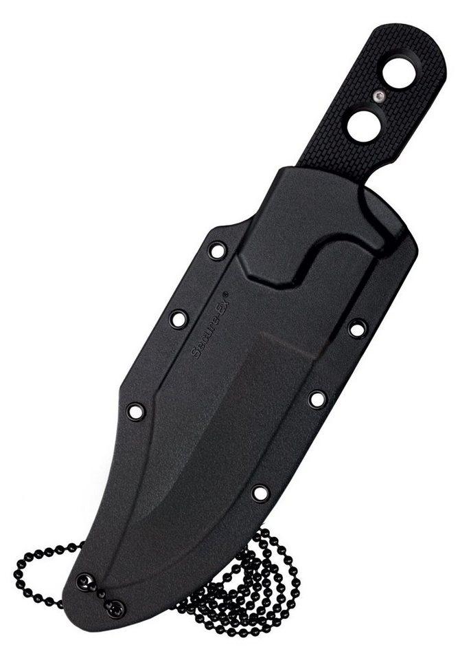 Cold Steel Universalmesser Cold Steel Mini Tac Neck Knife mit Griv-Ex Griff, (1 St), Scheide inklusive Bild 2
