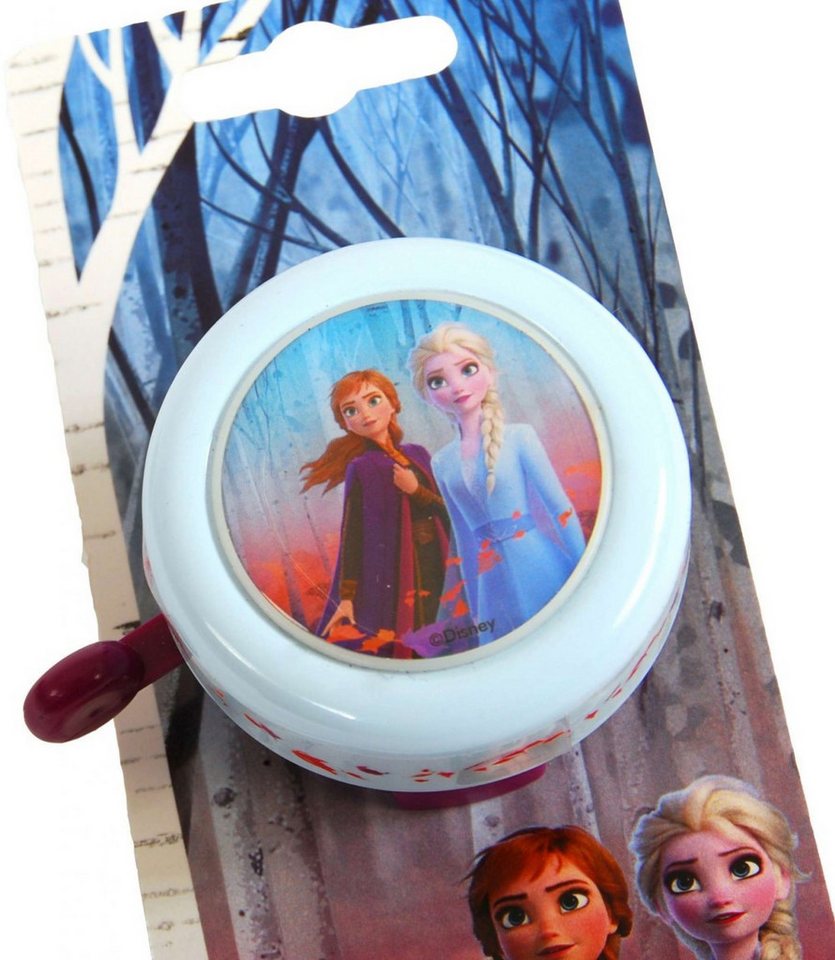 Volare Fahrradklingel Fahrradklingel Disney Frozen die Eiskönigin für Mädchen in Hell Blau Bild 2