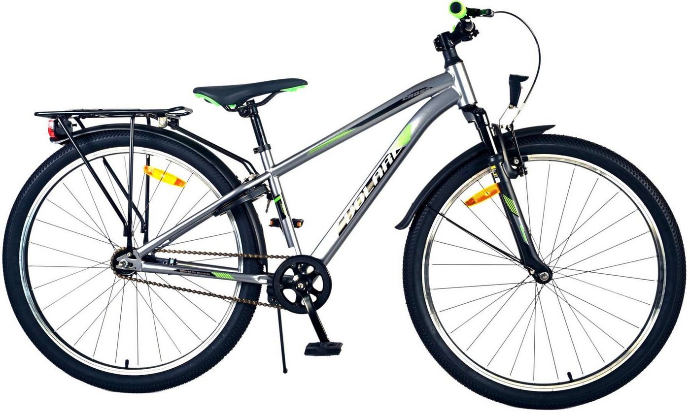 Volare Kinderfahrrad - Cross - Jungen - 26/ 24/20 Zoll- bis 115 kg - Rücktrittbremse, 85% zusammengebaut, 8 - 12 Jahre, Aluminiumfelgen