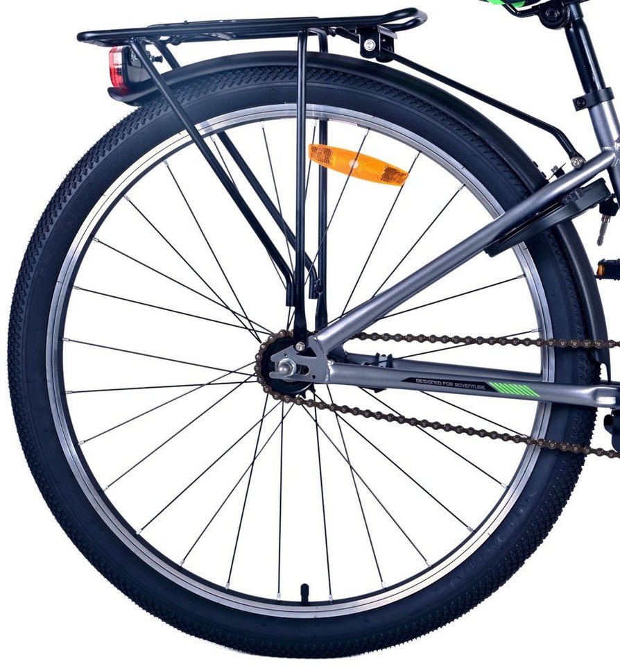 Volare Kinderfahrrad - Cross - Jungen - 26/ 24/20 Zoll- bis 115 kg - Rücktrittbremse, 85% zusammengebaut, 8 - 12 Jahre, Aluminiumfelgen Bild 2