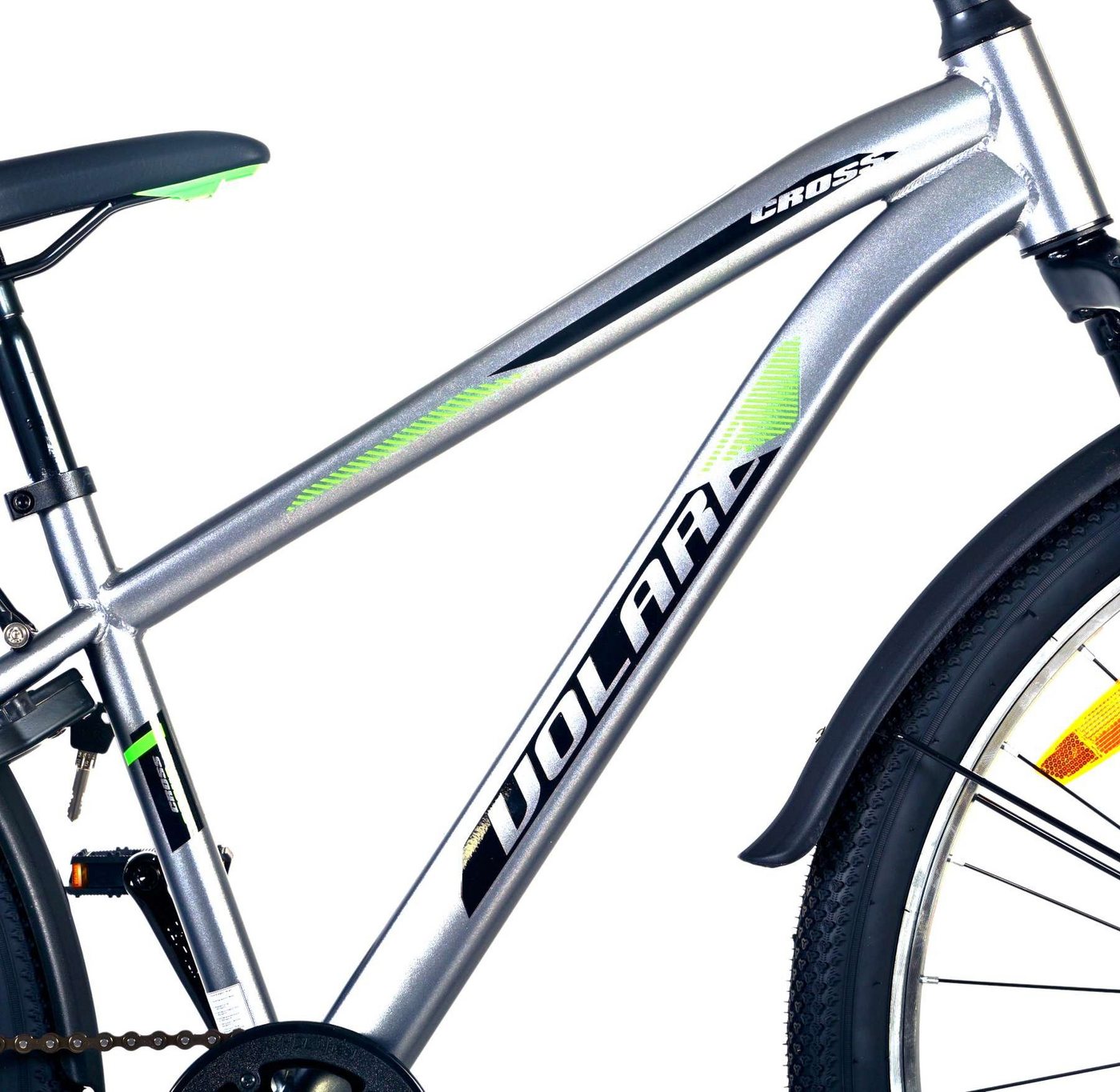 Volare Kinderfahrrad - Cross - Jungen - 26/ 24/20 Zoll- bis 115 kg - Rücktrittbremse, 85% zusammengebaut, 8 - 12 Jahre, Aluminiumfelgen Bild 4