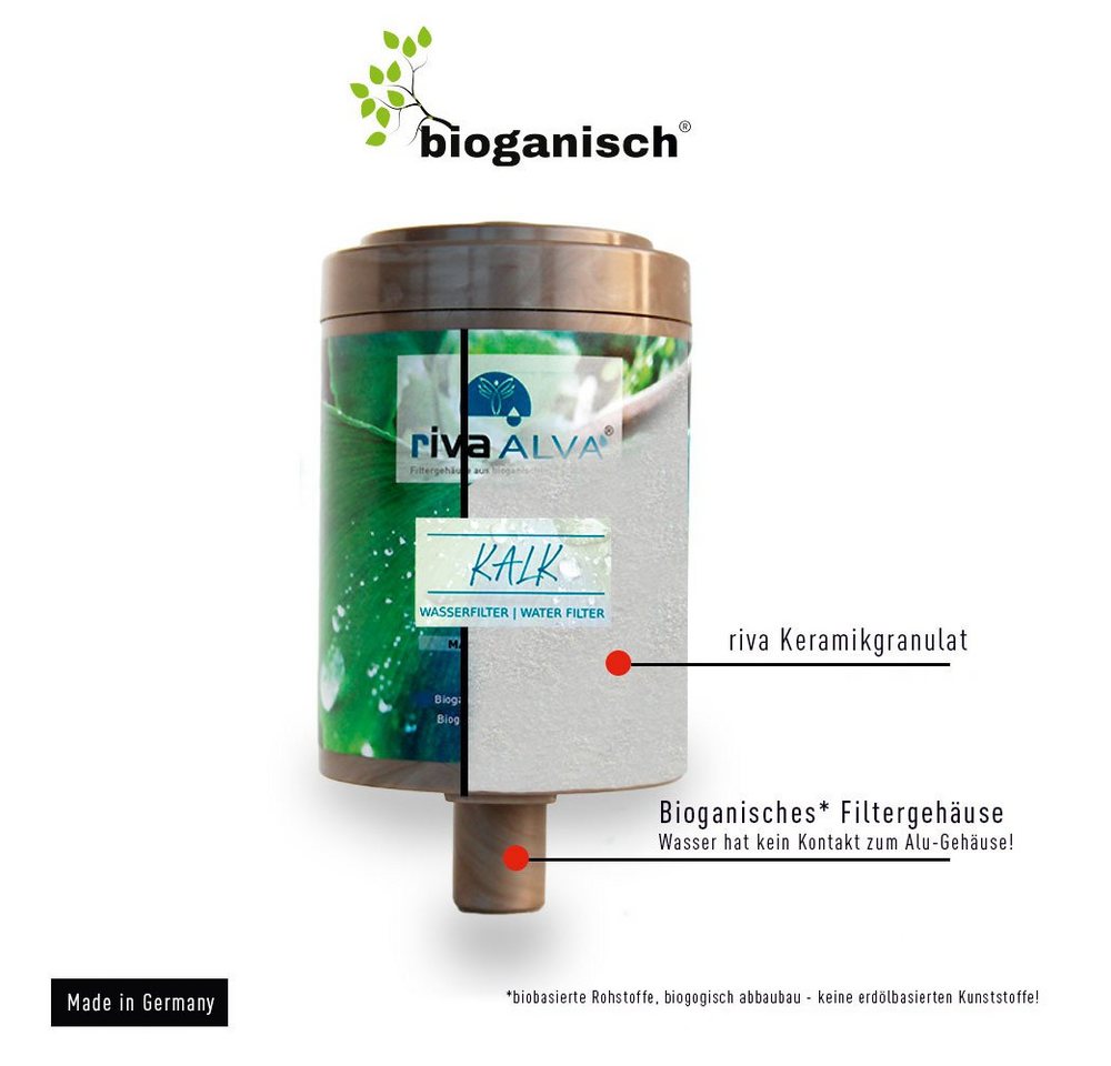 rivaALVA Wasserfilter ALVA Kalk Trinkwasser- und Duschfilter Bild 3