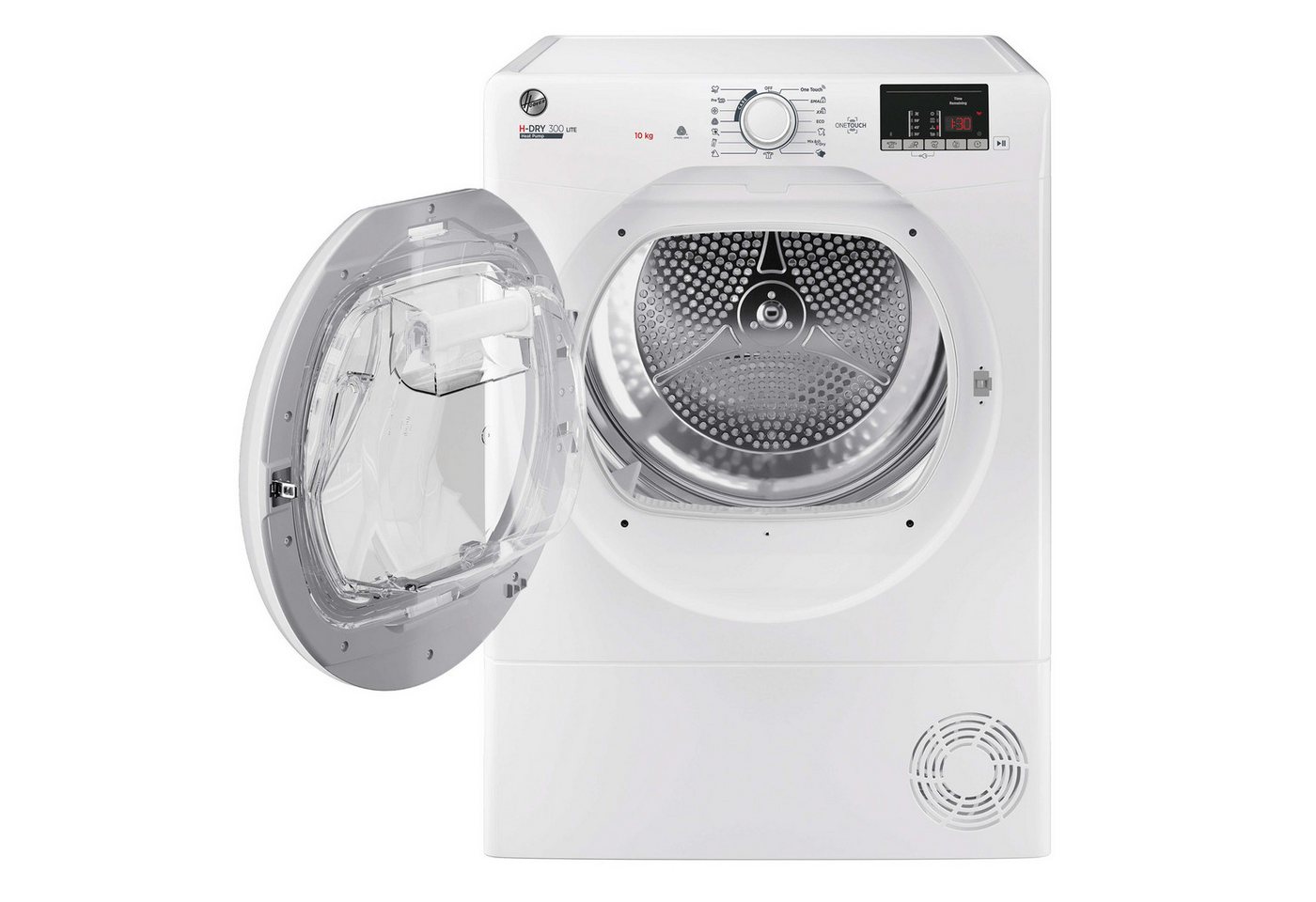 Hoover Wärmepumpentrockner HLE H10A2DE-S, AquaVision-System Bild 3