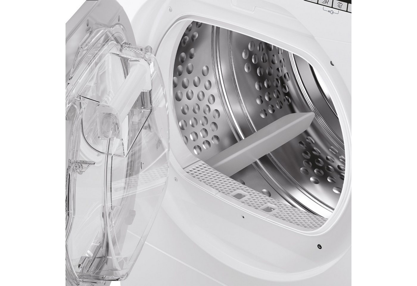 Hoover Wärmepumpentrockner HLE H10A2DE-S, AquaVision-System Bild 5