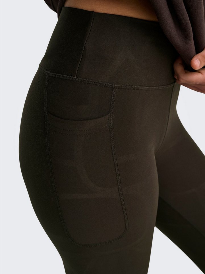 ONLY Play Funktionstights ONPFONT-2 LOGO HW PCK TIGHTS NOOS mit reflektierenden Details Bild 2