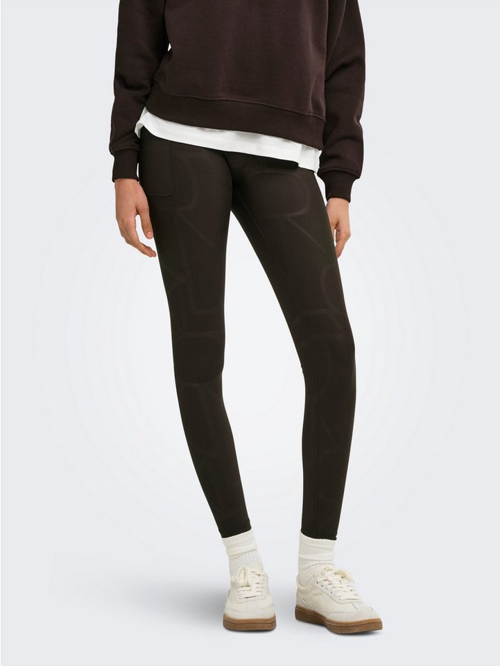 ONLY Play Funktionstights ONPFONT-2 LOGO HW PCK TIGHTS NOOS mit reflektierenden Details Bild 4