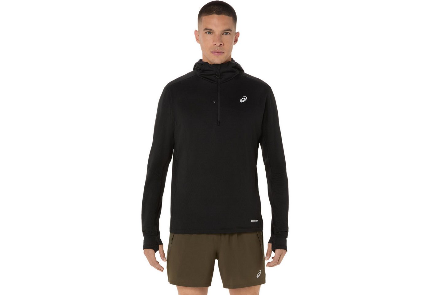 Asics Laufshirt ROAD WINTER LS HOODIE ACTIBREEZE™ Technologie, Wärmend, Atmungsaktiv Bild 5