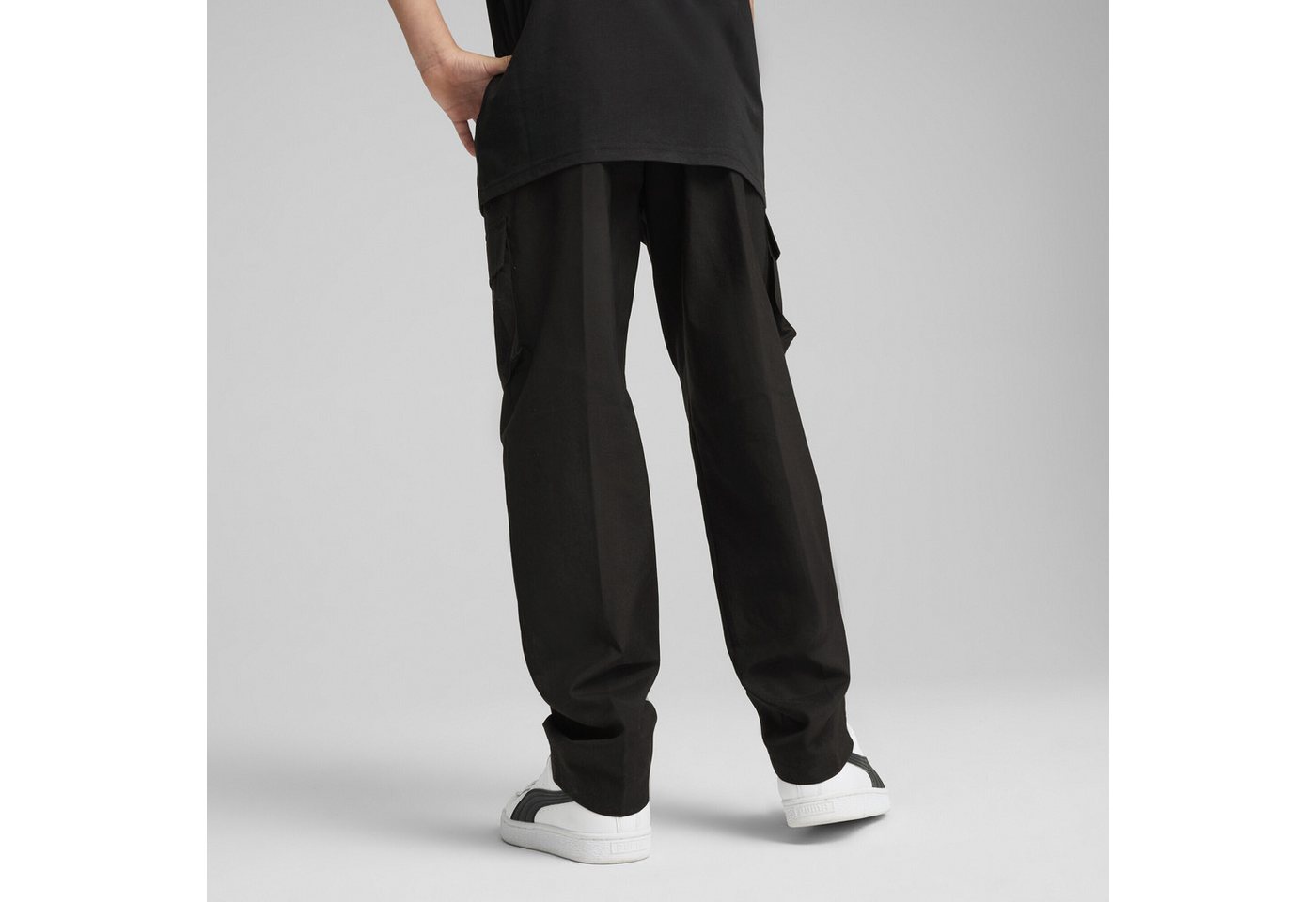 PUMA Sporthose ESS No. 1 Logo Gewebte Cargohose Jungen Bild 5