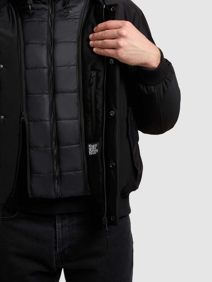 khujo Outdoorjacke Clemat Warme Winterjacke mit abnehmbarem Inlayer
