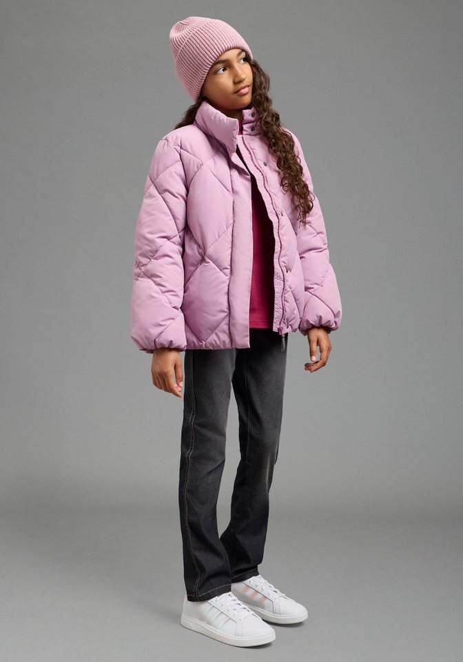 H.I.S Outdoorjacke Winter-Steppjacke mit Herzreflektor von H.I.S Warme Jacke mit modischer Steppung, mit reflektierenden Details Bild 2