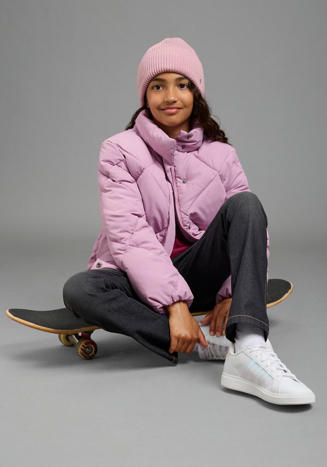 H.I.S Outdoorjacke Winter-Steppjacke mit Herzreflektor von H.I.S Warme Jacke mit modischer Steppung, mit reflektierenden Details Bild 4