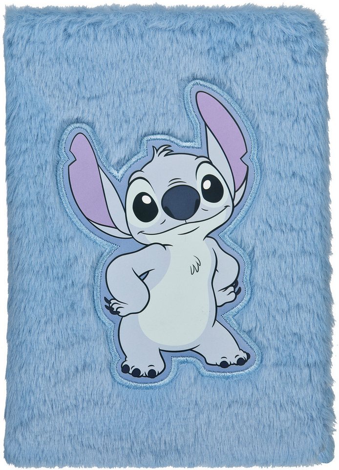 UNDERCOVER Kinderrucksack Stitch Plüsch (Set, 3-tlg), inklusive Schlampermäppchen und Notizbuch Bild 2