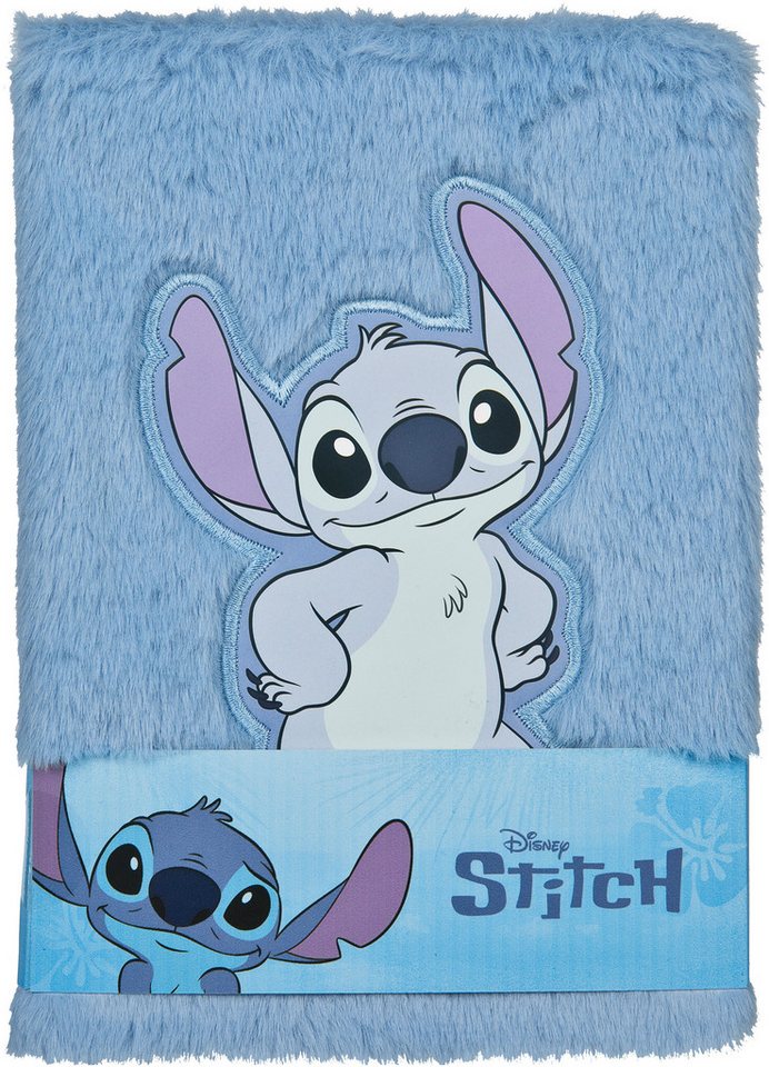 UNDERCOVER Kinderrucksack Stitch Plüsch (Set, 3-tlg), inklusive Schlampermäppchen und Notizbuch Bild 5