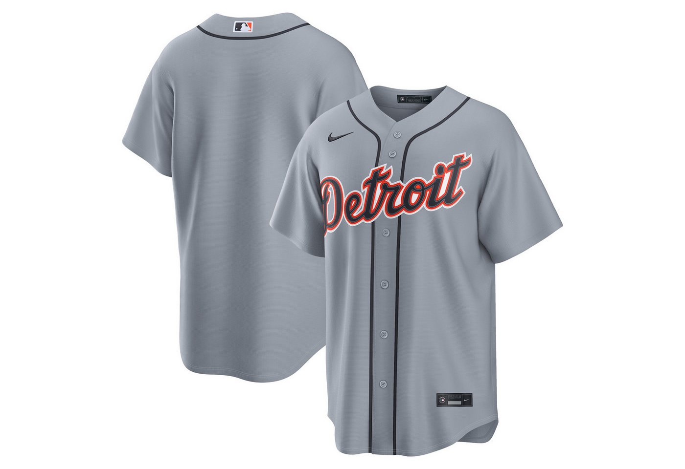 Nike Footballtrikot Nike Trikot Detroit Tigers Nike Replica Road Jersey