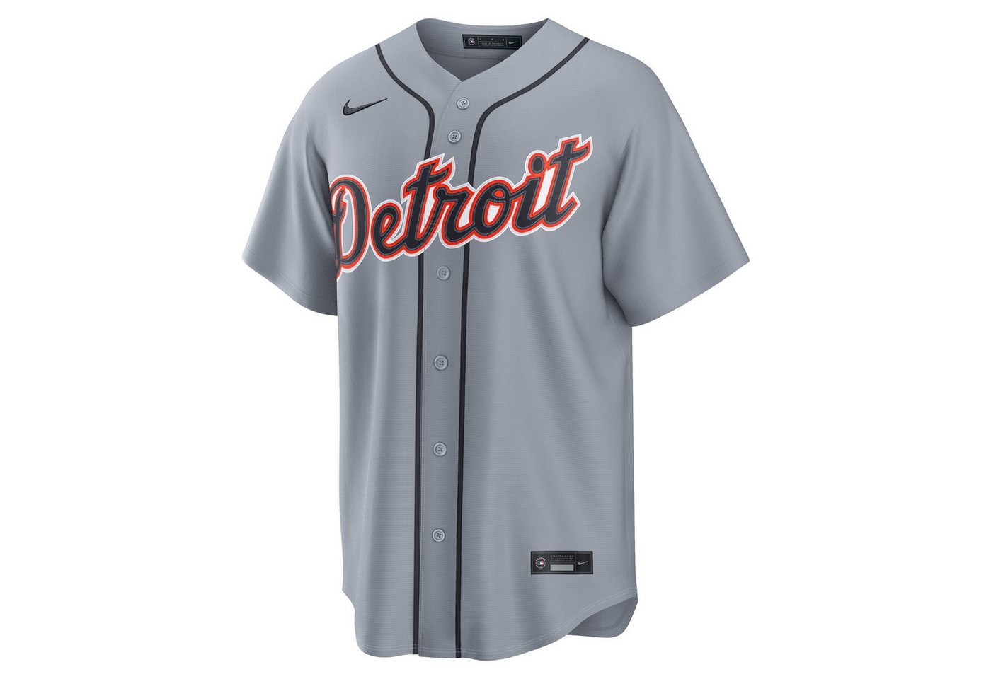 Nike Footballtrikot Nike Trikot Detroit Tigers Nike Replica Road Jersey Bild 2