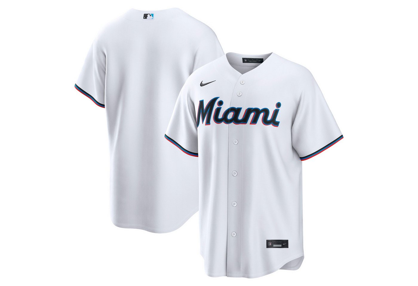 Nike Footballtrikot Nike Trikot Miami Marlins Nike Replica Home Jersey Bild 2