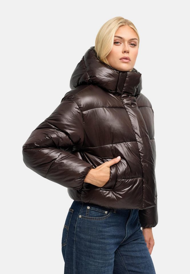 Navahoo Outdoorjacke Polar-Unit 14 Damen Steppjacke mit abnehmbarer Kapuze Bild 3