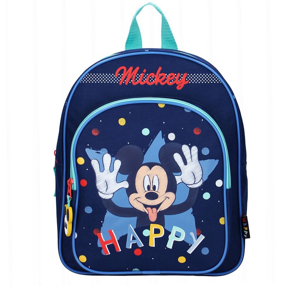Disney Mickey Mouse Kinderrucksack Kinder Rucksack Happy 31 x 25 x 9 cm Micky Maus Mickey Mouse Bild 2