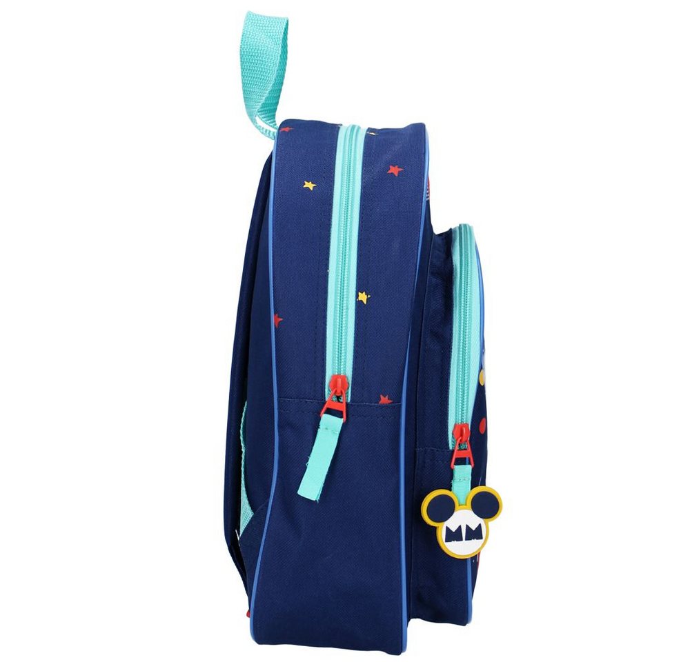 Disney Mickey Mouse Kinderrucksack Kinder Rucksack Happy 31 x 25 x 9 cm Micky Maus Mickey Mouse Bild 4