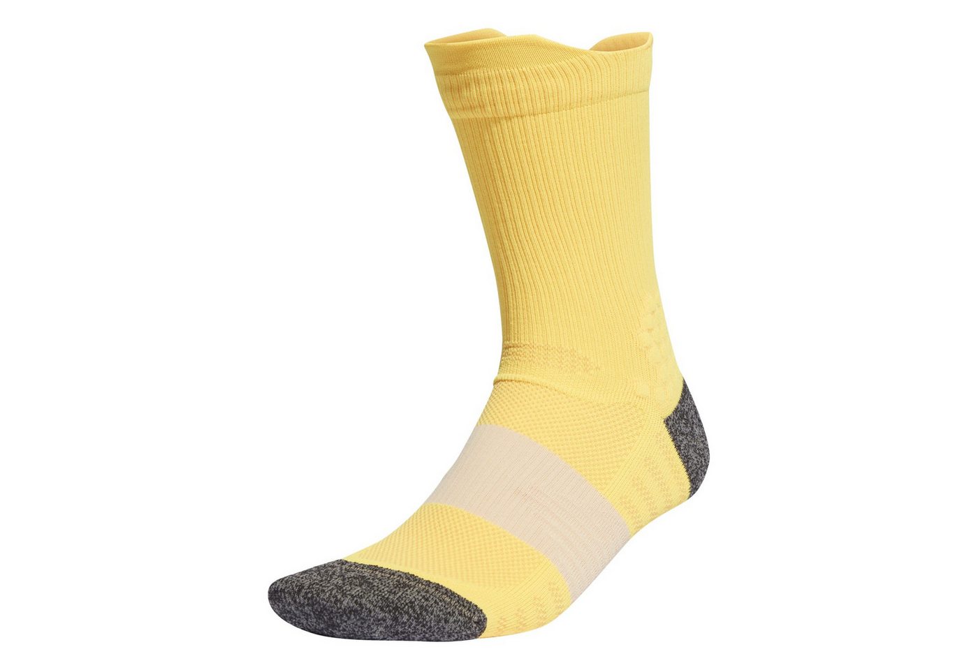 adidas Performance Laufsocken Crew Run x UB23 HEAT.RDY gelb - 1 Paar