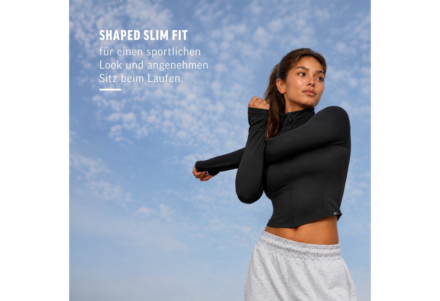Smilodox Trainingsjacke Nuvolis Sportjacke Damen, atmungsaktive Jacke für Gym & Freizeit Slim Fit, Stehkragen, elastisch, sportlich, funktional Bild 5