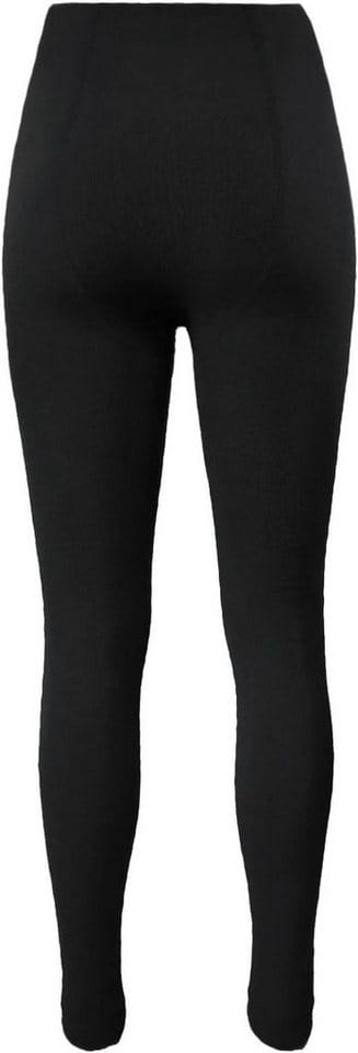 BRUBAKER Thermoleggings Damen Thermo Leggings - Winter Leggings Warm und Bequem (Lange Winterleggings, 1-tlg., Atmungsaktiv für kalte Tage) One Size Gr. 34-42 - Schwarz