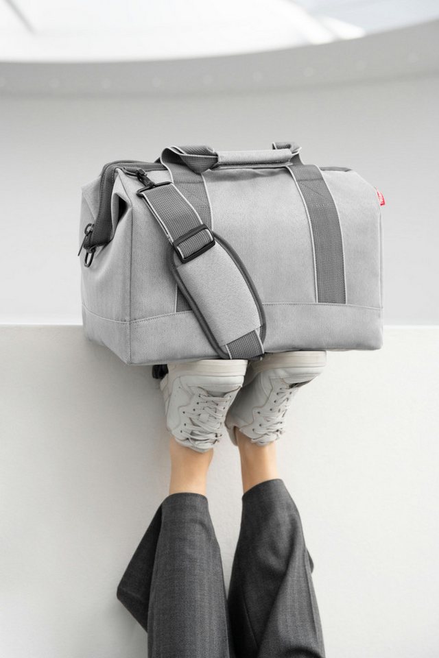 REISENTHEL® Reisetasche allrounder M herringbone grey, allrounder M