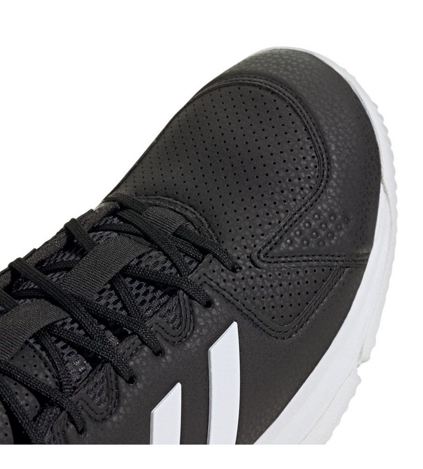 adidas Performance Hallen-Indoorschuhe Court Flight schwarz/weiss Herren Badmintonschuh