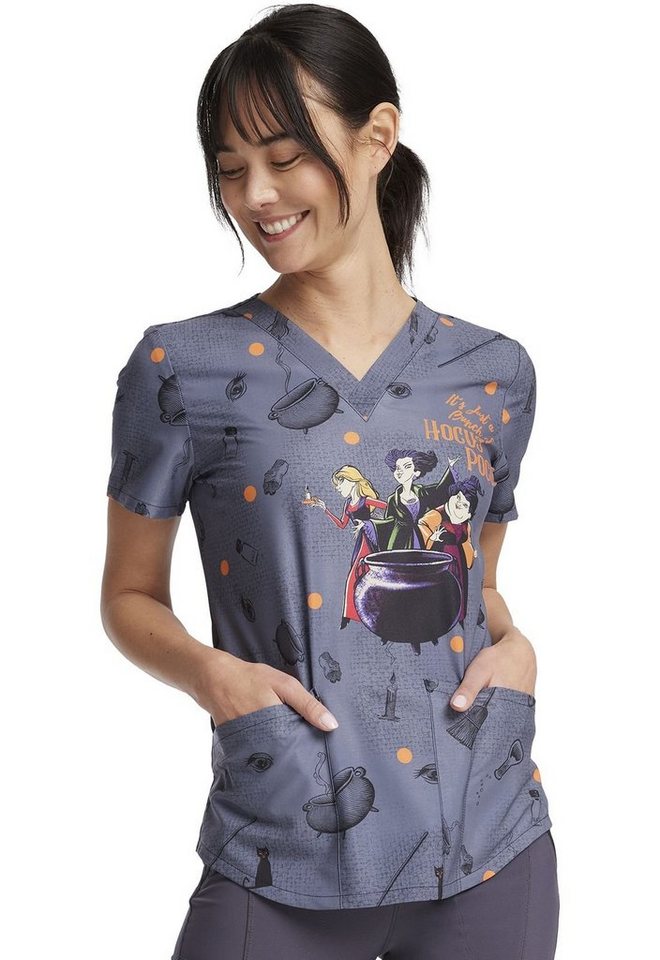 Cherokee Funktionsbluse Bunt bedruckter Damen Kasack "hocus pocus" Kasack mit Motiv