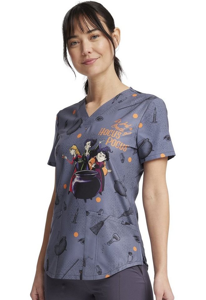 Cherokee Funktionsbluse Bunt bedruckter Damen Kasack "hocus pocus" Kasack mit Motiv Bild 2