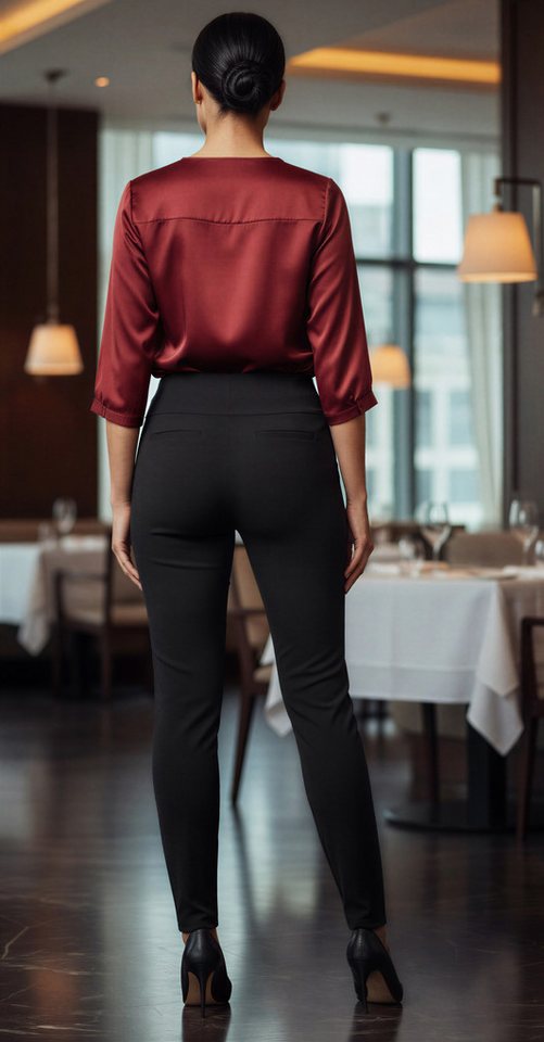 Bas Bleu Treggings mit seitlichem Zierstreifen im Leopardenmuster Bild 5