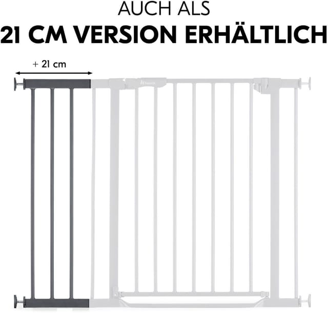 Hauck Safety Gate Extension 9 cm dark grey