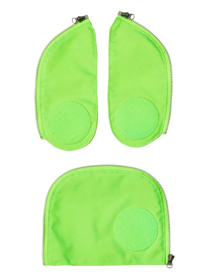 ergobag Schulranzen Fluo LED Zip Set (3-tlg), reflektierend Bild 2