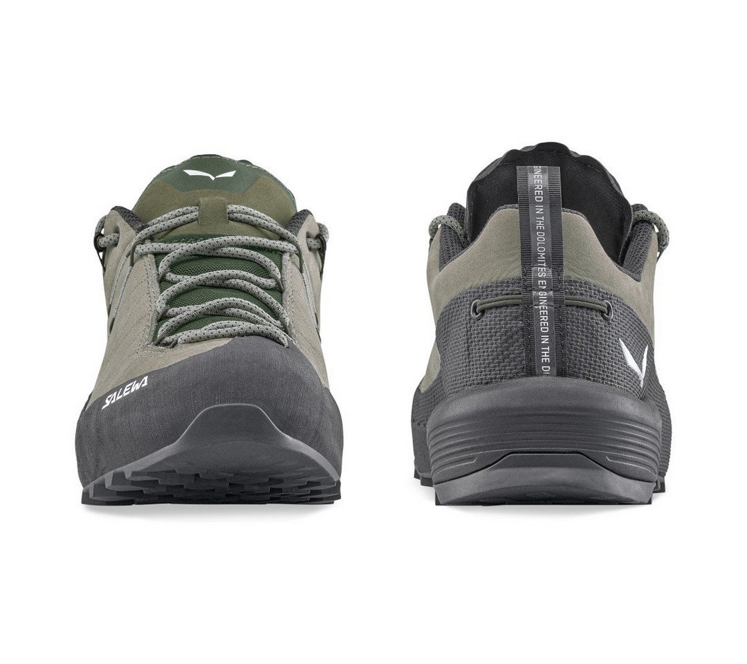 Salewa Wildfire Leather 2 GTX (Zustieg, Nubukleder, wasserdicht) grün/schwarz Wanderschuh Bild 5
