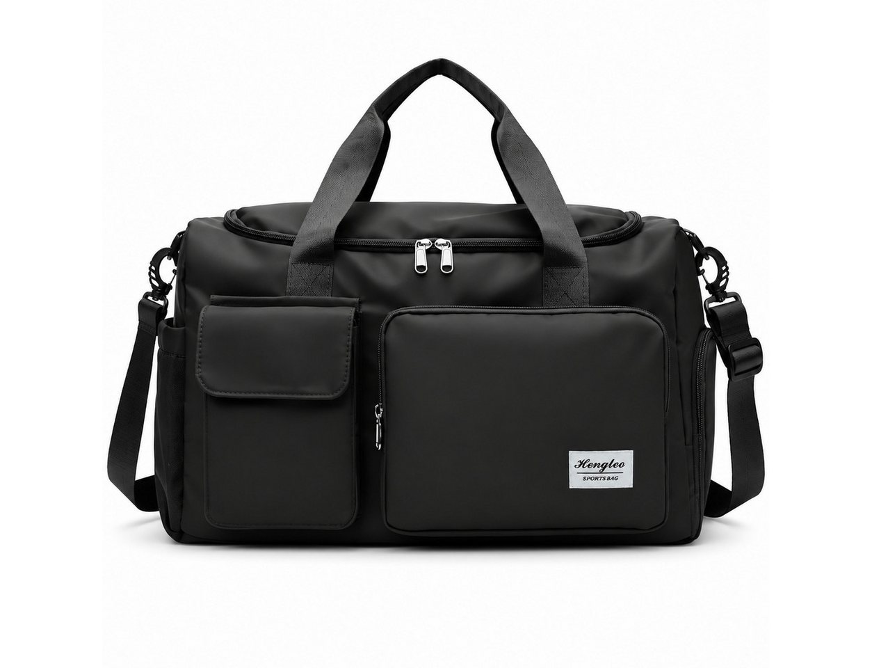 Fyrove Sporttasche Trainingstasche Damen Herren Reisetasche mit Schuhfach Nassfach (XL Reisetasche Fitness Tasche Handtasche, mit Schuhfach Nassfach viele Fächer), wasserabweisend Schultergurt