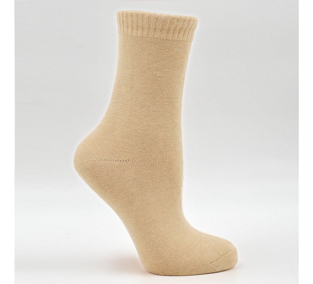 Frostfighter Thermosocken Damen Wintersocken (6-Paar) fusselfreies Vollfrottee Innenfutter, warme dicke bunte farbige Socken