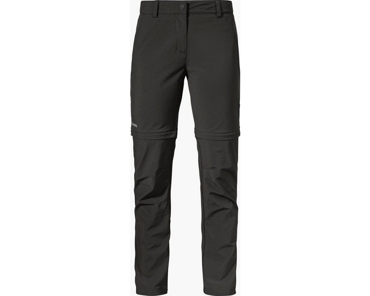 Schöffel Outdoorhose Pants Ascona Zip Off Vielseitige Damen-Wanderhose mit abzippbaren Beinen, wasserabweisend