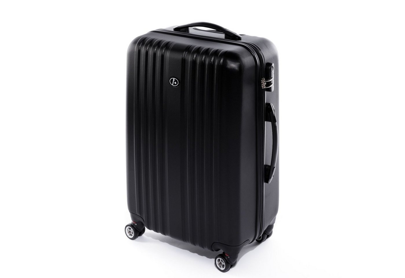FERGÉ Kofferset 3 teilig Hartschale Toulouse, Trolley 3er Koffer Set, Reisekoffer 4 Rollen, Premium Rollkoffer