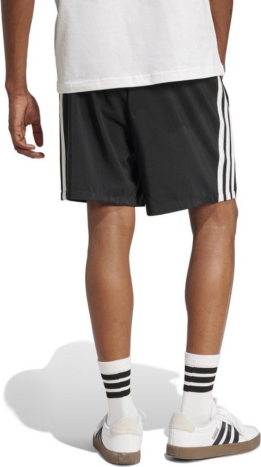 adidas Sportswear Trainingsshorts Herren Shorts Essentials 3-Streifen Chelsea schwarz/weiß Bild 4