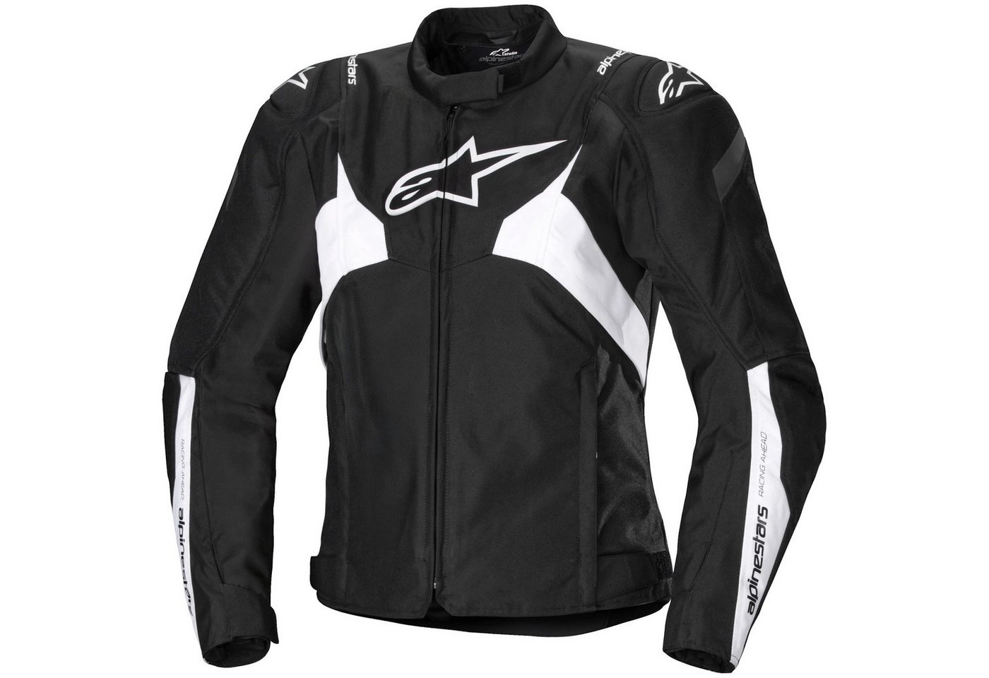 Alpinestars Motorradjacke Alpinestars Stella T-Jaws V4 Waterproof Jacke Schwarz / Weiss Damen motorradjacke für damen