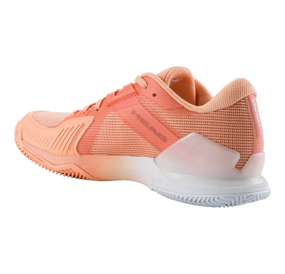 Head Sprint Pro 4.0 Clay/Sandplatz 2025 coral/weiss Damen Tennisschuh