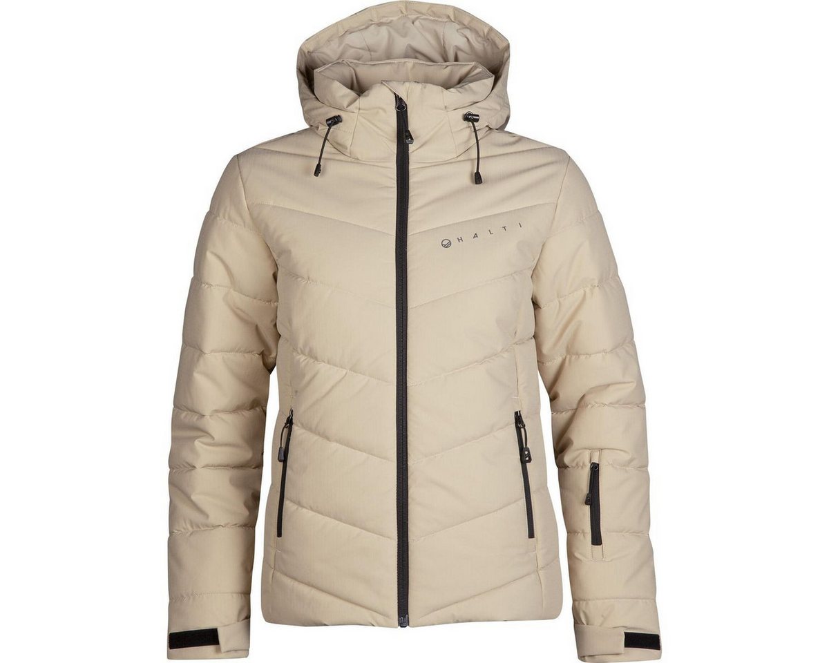 HALTI Skijacke Mellow Puffer Ski Jacket Womens Vielseitige Damenjacke für Ski und Alltag mit wasserdichtem Gewebe