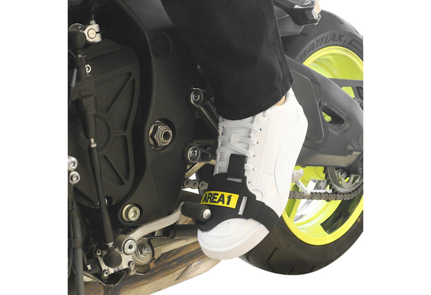 Area1 Area1 Schuhprotektor / Schuhabdeckung Schutz für Schalthebel Motorradstiefel Bild 3