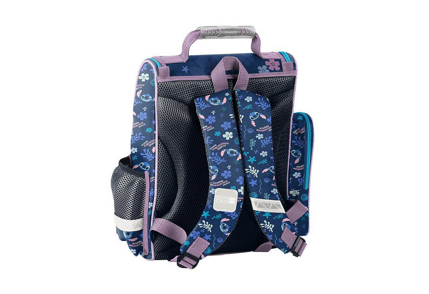 PASO Schulrucksack (Schulset, 3-tlg), Stitch, 3-tlg. Set, Dunkelblau Bild 3