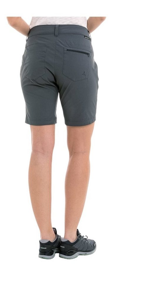 Schöffel Trekkinghose Wanderhose Toblach2 Shorts (hoher Tragekomfort) kurz asphaltgrau Damen Bild 4